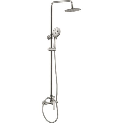 Deante | Duscharmatur 3-funktional - Schwarz - Anti-calc und Anti-twist - Hochwertige Materialien