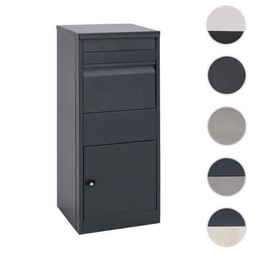 Mendler Paketkasten HWC-G80, Paketbox Standbriefkasten Briefkasten Größe L ~ Variantenangebot 72092