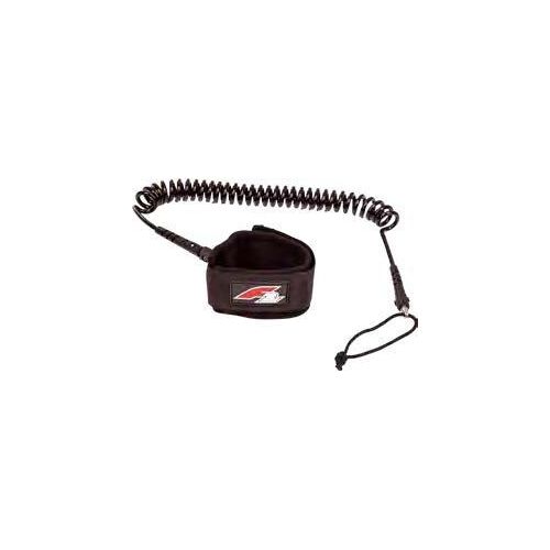 SUP-Leash F2 "F2 Leash for SUP -SailSurf 2020", schwarz, Leinen, L: 3,05m, Kunststoff, L:3,05m Ø:0,8cm