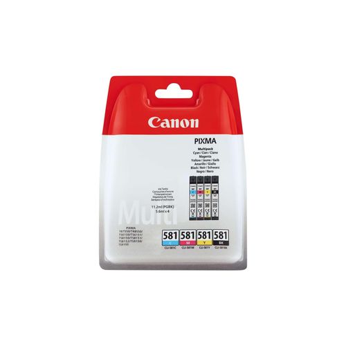 4er Original Multipack Set für Canon 2103C007 / CLI-581 Pixma TR 8620 Druckerpatronen