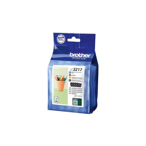 4er Original Multipack Set für Brother LC-3217VALDR Druckerpatronen