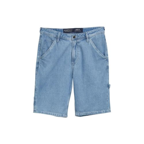 TOM TAILOR DENIM Herren TTWAYLEN RELAXED Jeans Shorts, blau, Uni, Gr. L