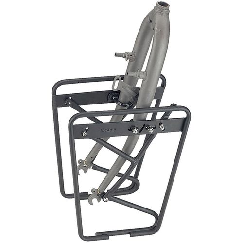 Fahrrad-Gepäckträger POINT, schwarz, Gepäckträger, B/H/L: 25cm x 30cm x 280cm, Aluminium, Lowrider, B:25cm H:30cm L:280cm