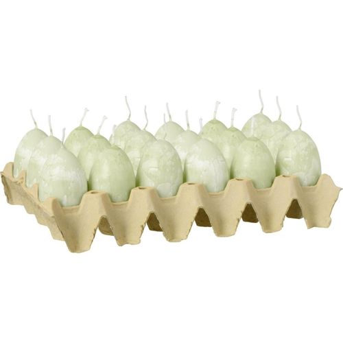 IB Laursen Eierkerzen, 1 Stück, Höhe 6, Ø 4.5 cm, Green Tea