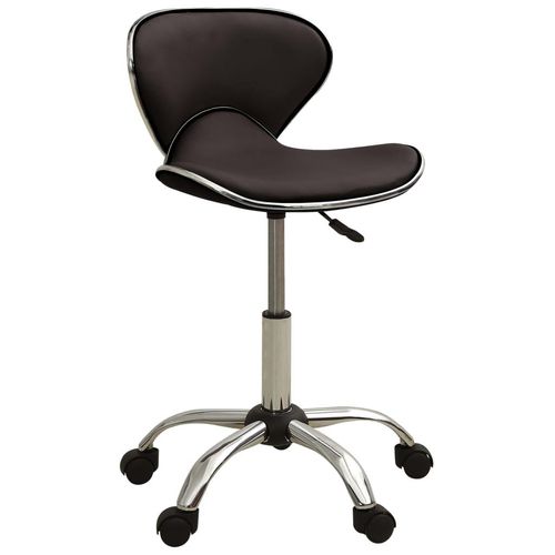 Bürostuhl Kunstleder | Farbe: Braun
