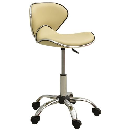 Bürostuhl Kunstleder | Farbe: Creme