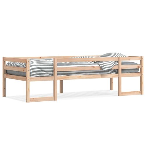 Kinderbett Massivholz Kiefer | Farbe: Natur | Größe: 90 x 190 cm