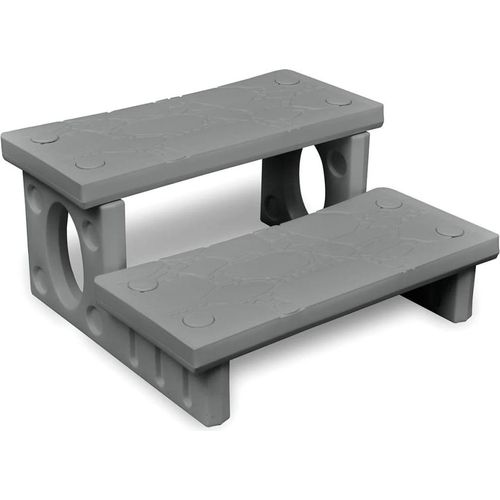 Graue Spa-Treppe 90881