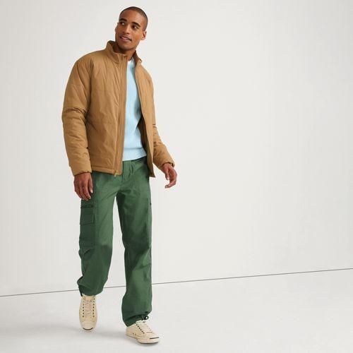 Cargohose in Ripstop-Webung, Herren,  Grün, by Lands' End
