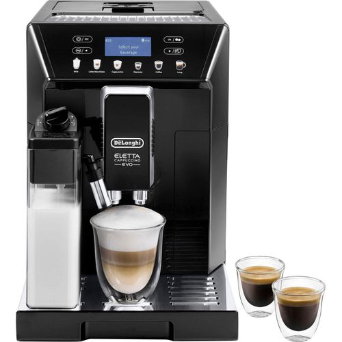 DE'LONGHI Kaffeevollautomat "ECAM 46.860.B Eletta Evo, schwarz", schwarz, B:26cm H:36,1cm T:46,9cm, Kaffeevollautomaten, Topseller