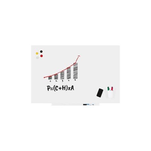 rocada Whiteboard PRO Skinwhiteboard 75x115 ws 75,0 x 100,0 cm weiß Stahl
