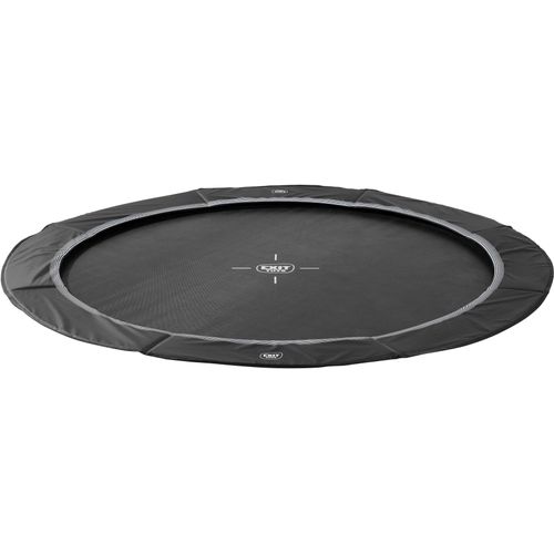 Bodentrampolin EXIT "InTerra", schwarz, Trampoline, Kinder, Ø 244cm