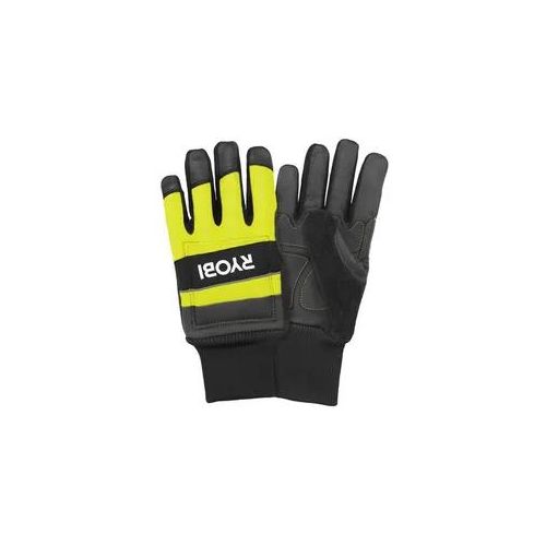 Ryobi Schnittschutzhandschuhe Klasse 2, Größe L, Schutzhandschuhe atmungsaktiv