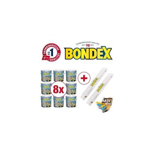 BONDEX BigPack Dauerschutz Farbe Außen, hochdeckend, wetterschutz + Zollstock 20 l, Montana