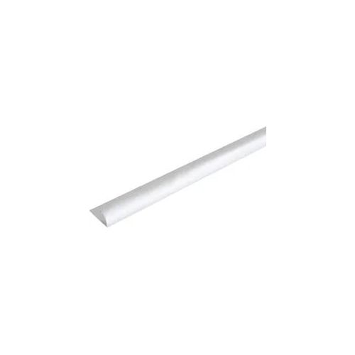 Alberts Abschlussprofil, Aluminium silberfarbig eloxiert, Länge 1 m, 2 m, 24,5 x 13,5 x 9 mm