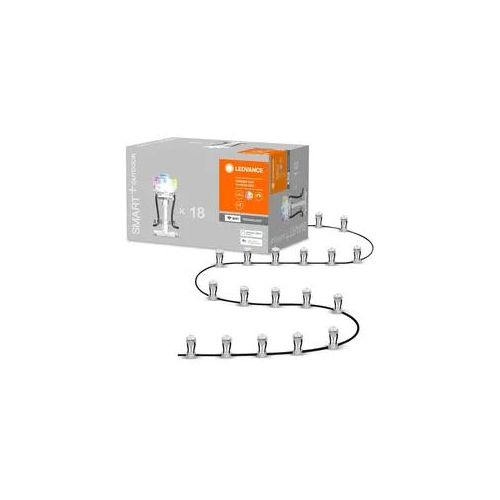 Ledvance 18er-Pack SMART+ WiFi GARDEN Spot Mini, 4 W, 680 lm, IP 65, Dimmbar, RGB