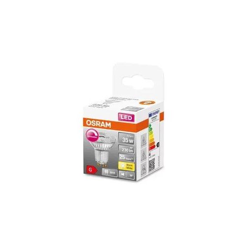 Osram LED SUPERSTAR PAR16, Dimmbar, 3,4W = 35W, 230 lm, GU10, 36°, 2700 K (Warmweiss)