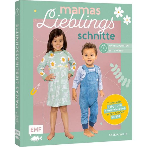 Buch "Mamas Lieblingsschnitte – Nähen – Plotten – Zeit sparen"