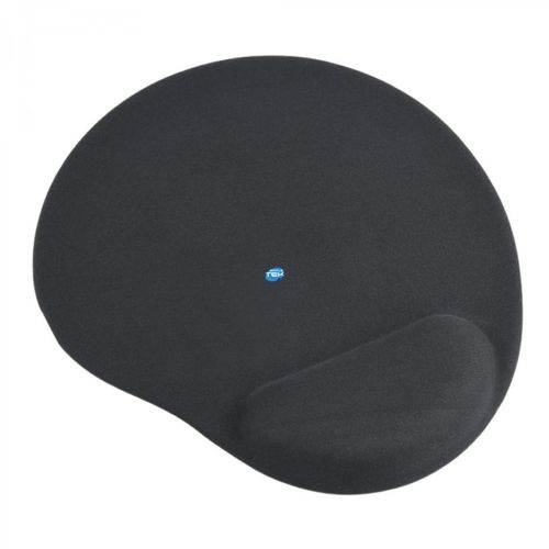 Simpletek Mouse pad with soft wrist support - Black - Ergonomic, Soft touch, Comfortable Maus