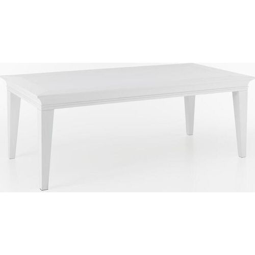 Tisch – Fester Tisch (200 x 75 H cm) aus weißem Holz