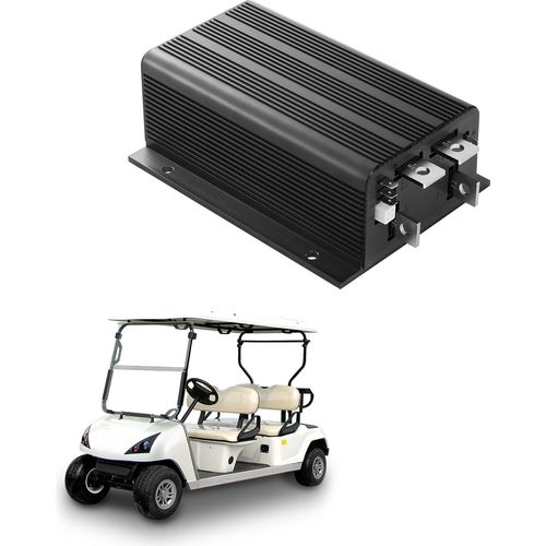 VEVOR Golfwagen-Geschwindigkeitsregler, 36 V, 500 A, Gleichstrommotor-Controller für Club Car Golfwagen, Schutzart IP65, Aluminium-ABS-Gehäuse