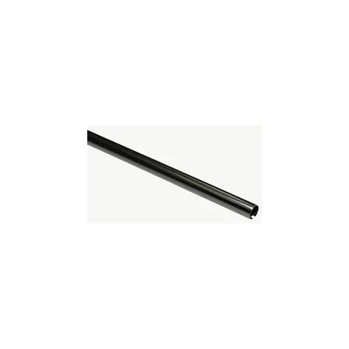 Gardinia Chicago Gardinenstange mit einem Innenlauf, Ø 20 mm, Metall, Länge 120 cm, Titan