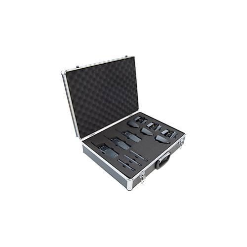 Funkgeräteset Kenwood ProTalk TK-3701D, 3-teilig, lizenzfrei, analog/digital, 48 Kanäle, bis 9 km, bis 18/16 h, IP54/55, in Alukoffer, schwarz