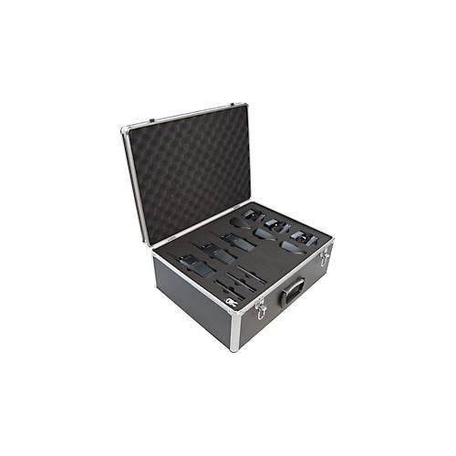 Funkgeräteset Kenwood ProTalk TK-3701D, 6-teilig, lizenzfrei, analog/digital, 48 Kanäle, bis 9 km, bis 18/16 h, IP54/55, in Alukoffer, schwarz