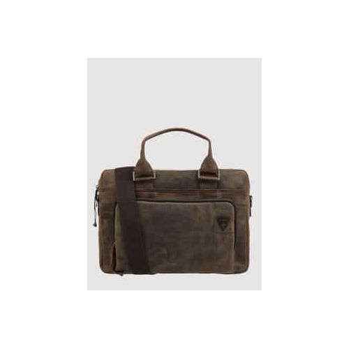 Laptoptasche aus Leder