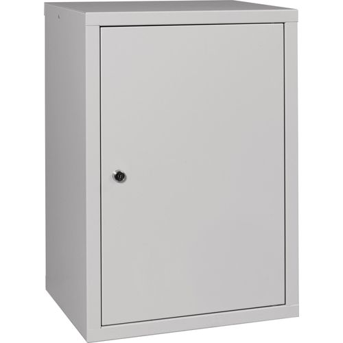 Hängeschrank H600xB400xT300mm Vollblech,1 BD Stahlbl.lichtgrau/lichtgrau