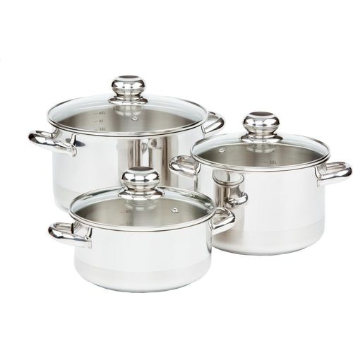 Premium-Kochgeschirr-Set 6-teilig