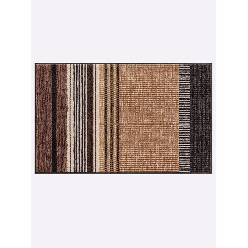 Fußmatte Gr. 6, beige (natur, braun), B:75cm H:7mm L:190cm, Polyamid, Polyamid, Teppiche