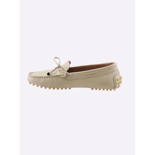 Slipper ANDREA CONTI, Damen, Gr. 42, beige (sand), Leder, Glattleder, sportlich, Schuhe