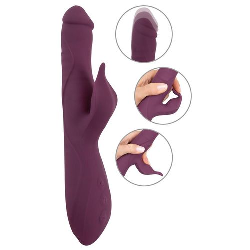 Rabbitvibrator mit Stoßfunktion