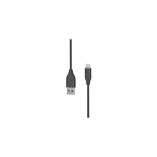 XLayer Ladekabel USB A Male Apple Lightning 1.5 m Schwarz