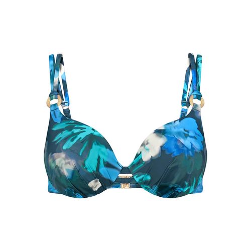 Triumph - Bikini Top gefüttert mit Bügel - Blue light 36D - Summer Fleur - Bademode für Frauen Image