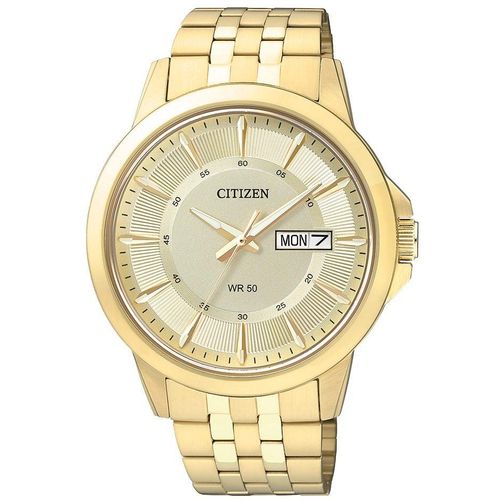 Citizen Quarzuhr, Armbanduhr, Herrenuhr, Damenuhr, Edelstahlarmband, Datum