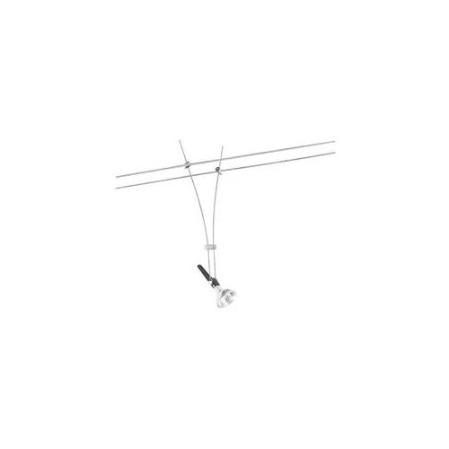 Paulmann Seil-Spot Comet | Seilsystem Deckenleuchte ohne Leuchtmittel | Chrom Deckenlampe