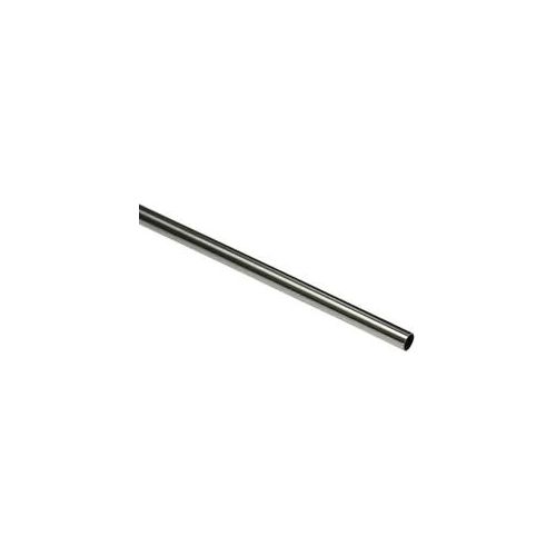 Gardinia New York Gardinenstange aus Edelstahl, Ø 12 mm, verschiedene Längen (120-240 cm)