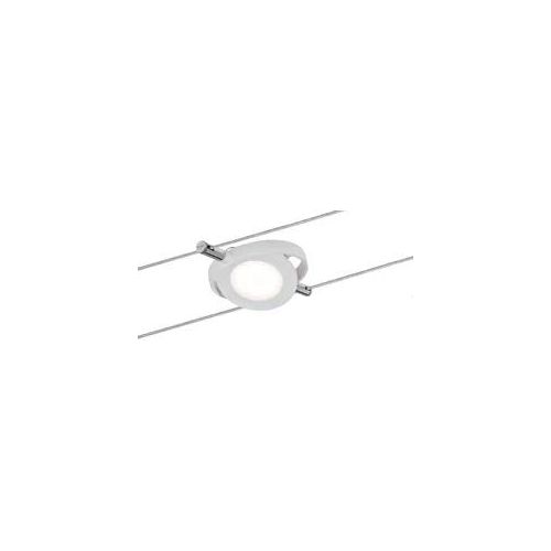 Paulmann Seil-Leuchte RoundMac | Seilsystem Deckenleuchte inkl Leuchtmittel | LED 4W | Weiss matt