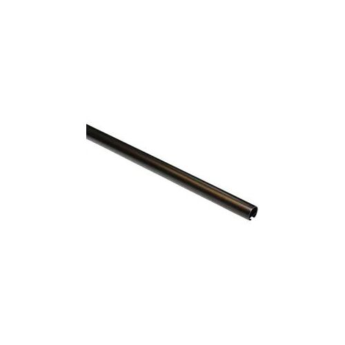 Gardinia Chicago Gardinenstange mit einem Innenlauf, Ø 20 mm, Metall, Länge 120 cm, Bronze