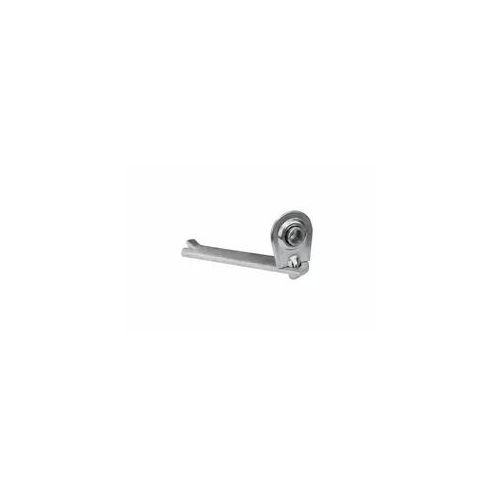 Schellenberg Einputzlager mit Kugellager, 22 x 124 x 5,5 mm, Rolladen-Wandlager zum Einputzen Metall