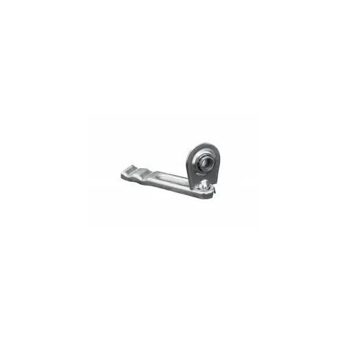 Schellenberg Einputzlager mit Kugellager, 26 x 124 x 9 mm, Rolladen-Wandlager zum Einputzen Metall