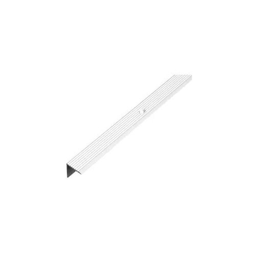 Alberts 2 m Treppenkaten-Schutzprofil, Alu (Silber elox), B: 20 x H: 17,5 mm, Stärke: 1 mm