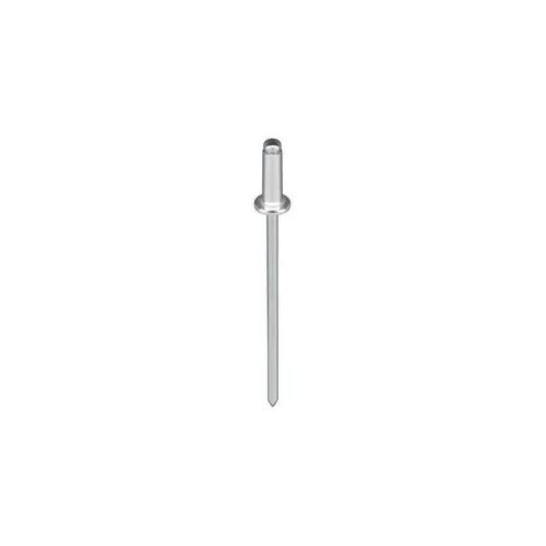 Alberts 50 Blindnieten mit Krempe Ø 4 x 10 mm 50 Stück Großpackung Alu