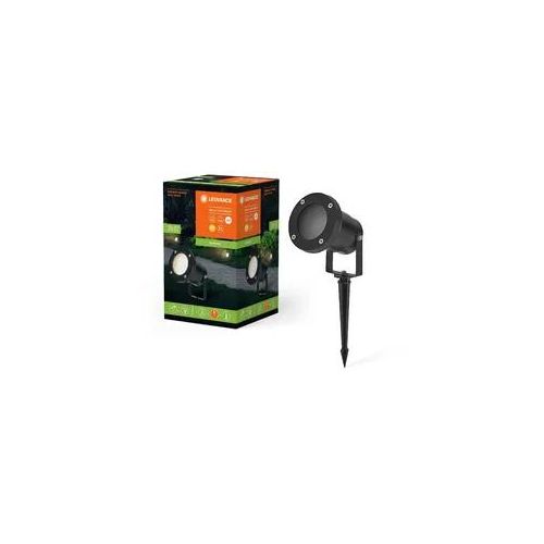 LEDVANCE LED-Erdspießleuchte Endura Hybrid Naut Spike 2W, wetterfester 12 V Erdstrahler aus Stahl
