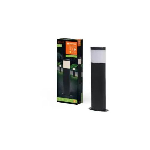 LEDVANCE LED Pollerleuchte Endura Hybrid Dallas, wetterfeste 12 V Wegleuchte aus Stahl, dunkelgrau