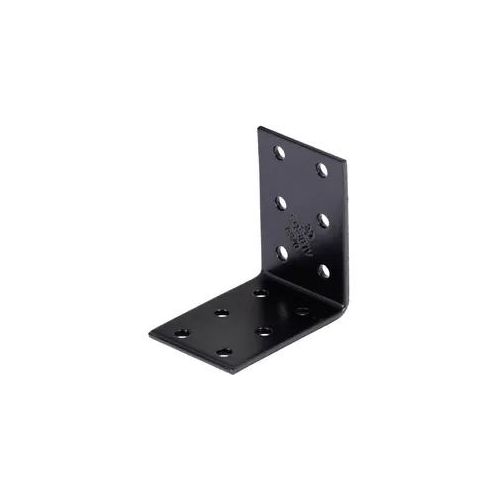 Alberts 50x Lochplattenwinkel | kunststoffbeschichtet | Lochblech | Flachverbinder | 60 x 60 x 40 mm