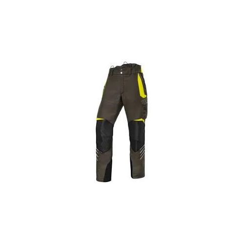 Kübler Forest Schnittschutzhose PSA 3|Rot oder Oliv mit Warngelb|Größe XL-89|Oliv-Warngelb