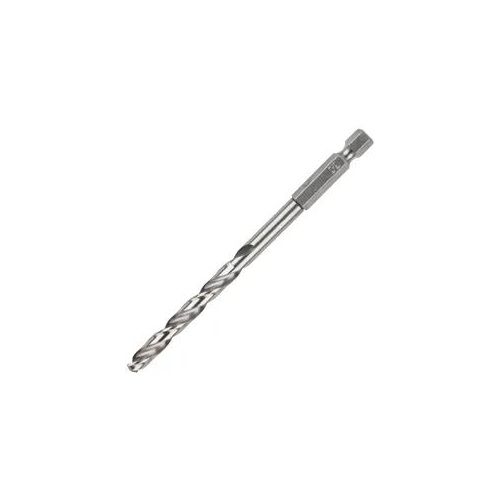 wolfcraft Metallbohrer-Set HSS Bohrerset Bohrersatz geschliffen Ø 2-6 mm, 5-tlg